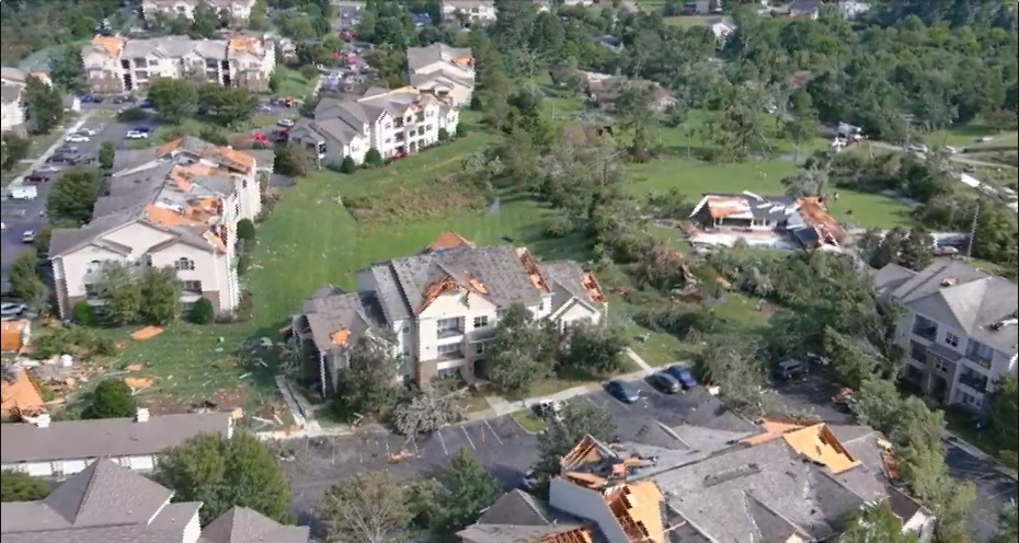 Knoxville Apartment Complex Terminates Leases Due to August Tornado Damage