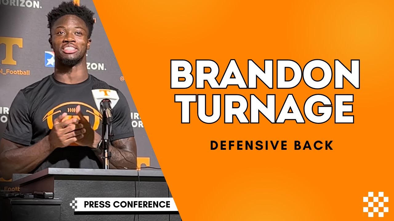 WATCH: Tennessee DB Brandon Turnage spoke to the media following practice #11 of Fall Camp
