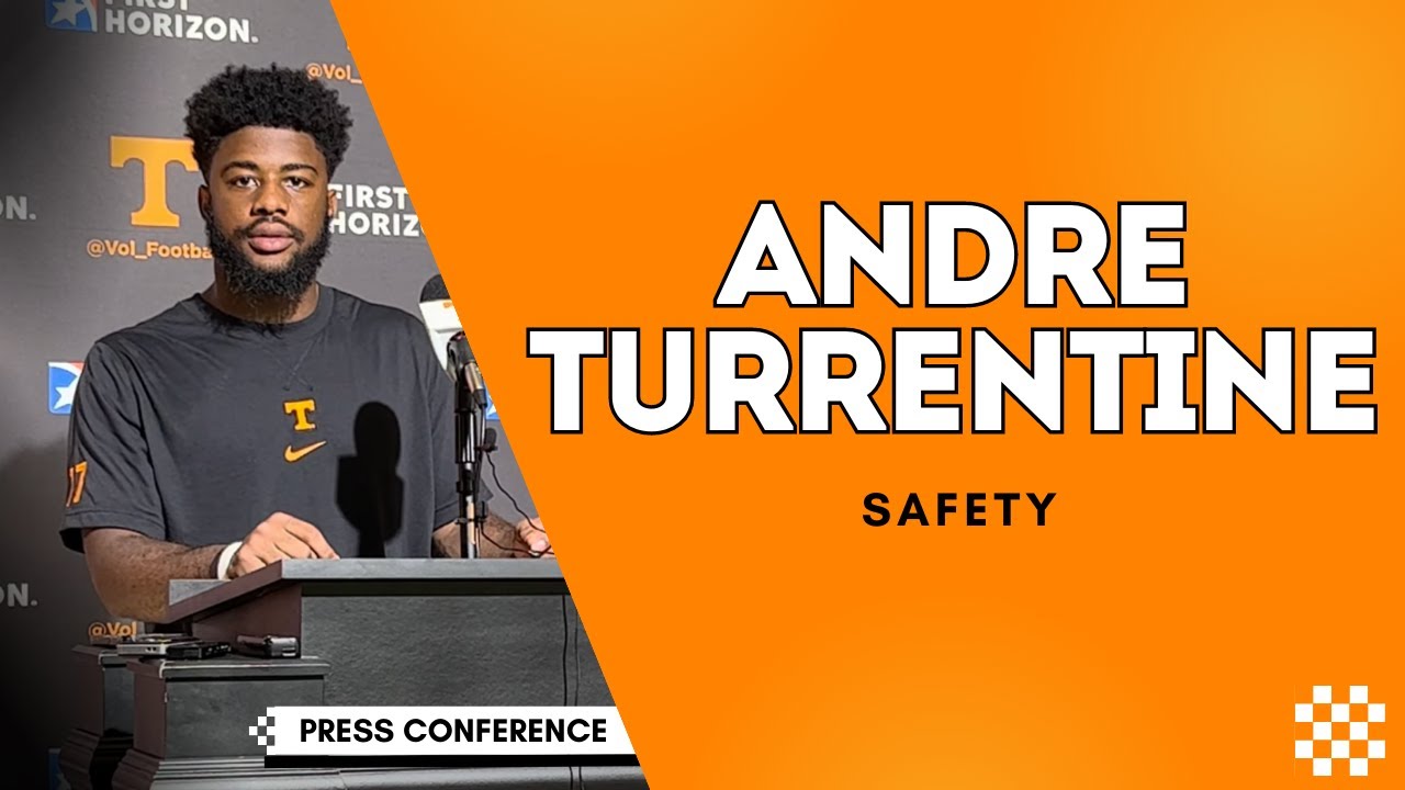 WATCH: Tennessee DB Andre Turrentine met with the media following practice #11 of Fall Camp
