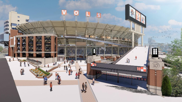 UT Football Fans will See Some of the Completed Renovations to Neyland Stadium this Season