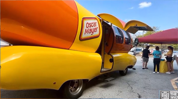 Where you can see the Wienermobile in East Tennessee this week