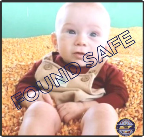 TBI Endangered Child Alert for a Missing 5 Month-old Boy Has Ended