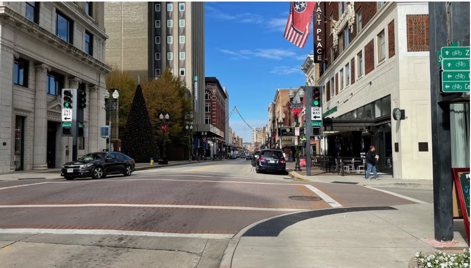 Gay Street to Close to Cars as Part of New Downtown Knoxville Project