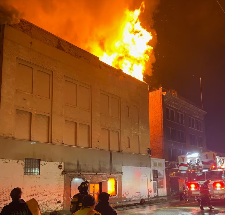 Historic Morristown Building Likely a Total Loss after Fire, MFD Says