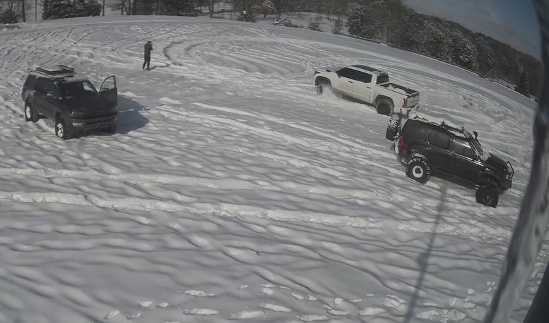 Three Vehicles Caught on Camera Vandalizing Lakeshore Park