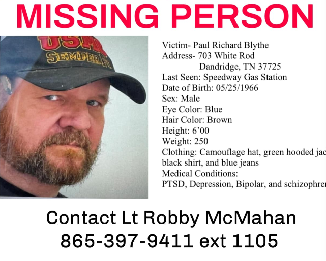 The Jefferson County Sheriff’s Office Says Missing Man who Suffers from PTSD Has Been Found