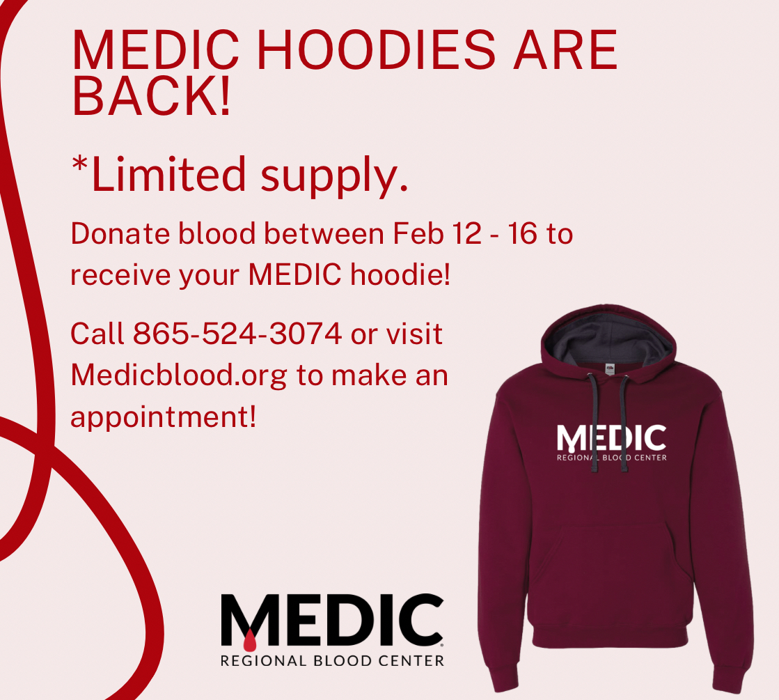 Medic Regional Blood Center is Offering a Special Gift for Your Successful Blood Donation