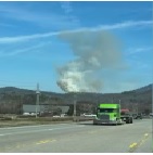 Crews Battling 20-Acre Fire in Townsend, Fire Chief Says