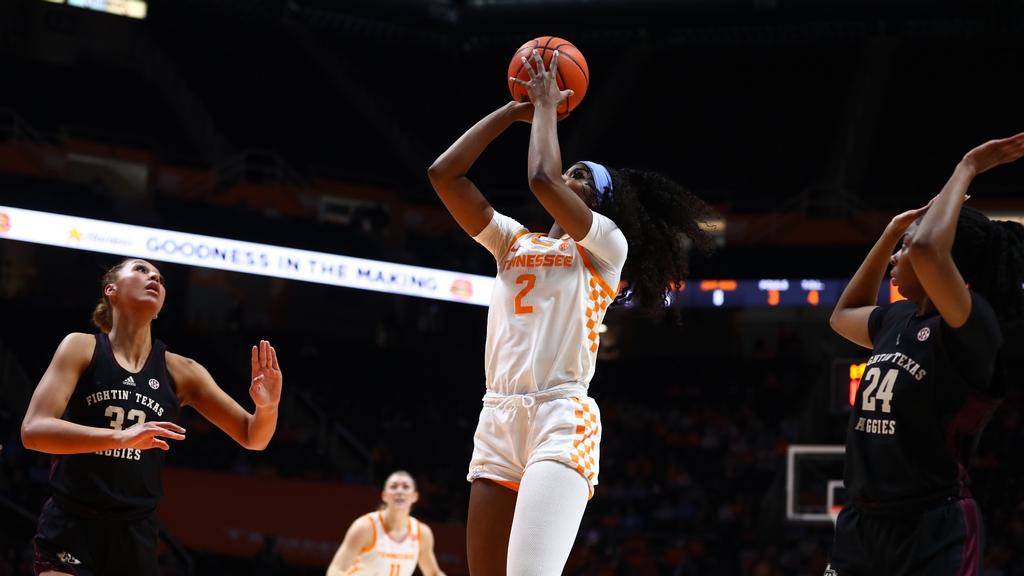 LADY VOLS CLAIM SENIOR NIGHT VICTORY OVER TEXAS A&M, 75-66