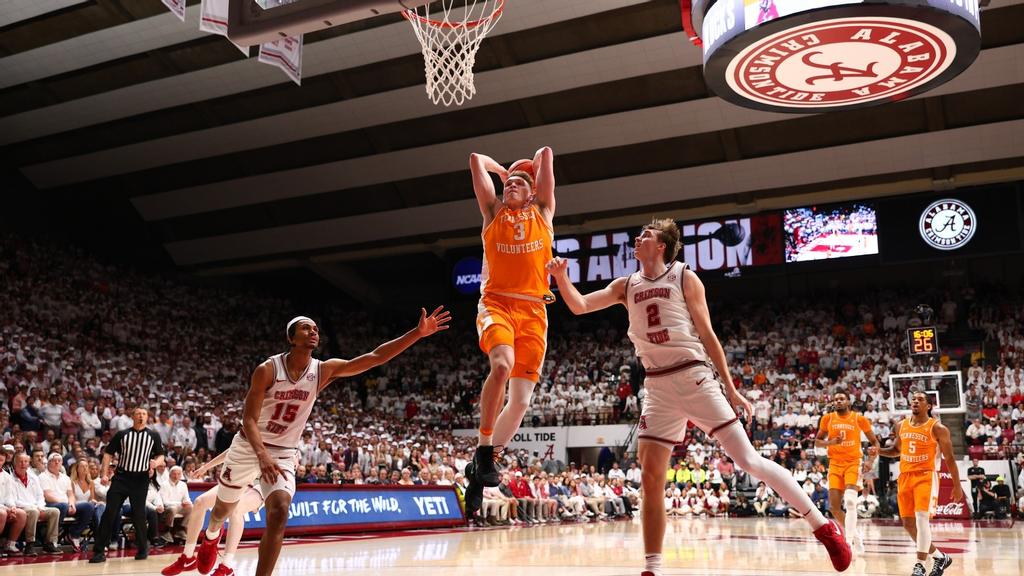 #4 Vols Notch 81-74 Comeback Win at #14/13 Alabama