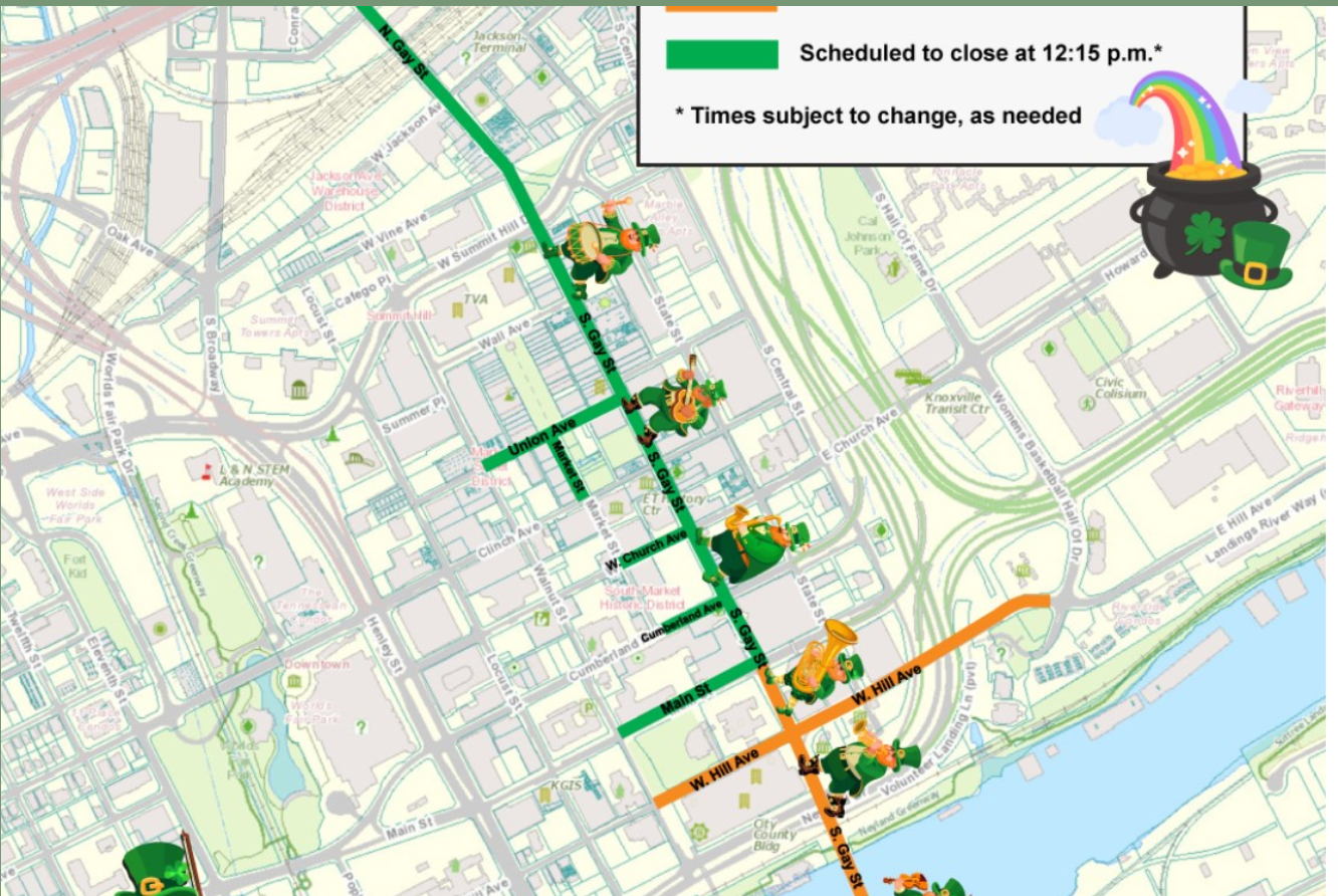 Knoxville’s St. Patrick’s Day Parade is This Weekend