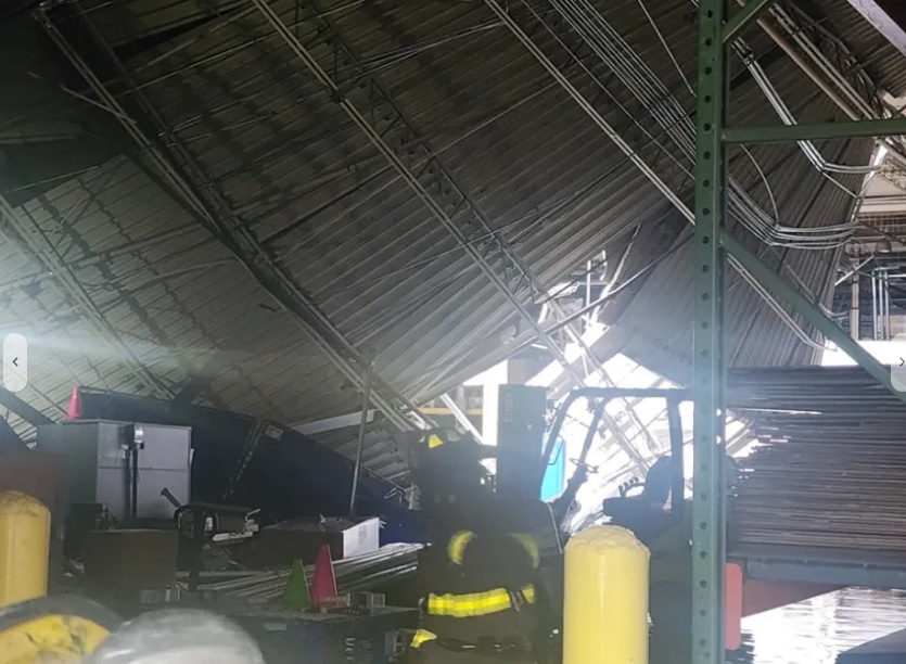 Knox County Warehouse Roof Collapses Amid Severe Weather, Rural Metro Says