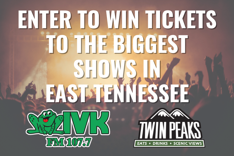 Win Tickets to the Biggest Shows in East Tennessee!
