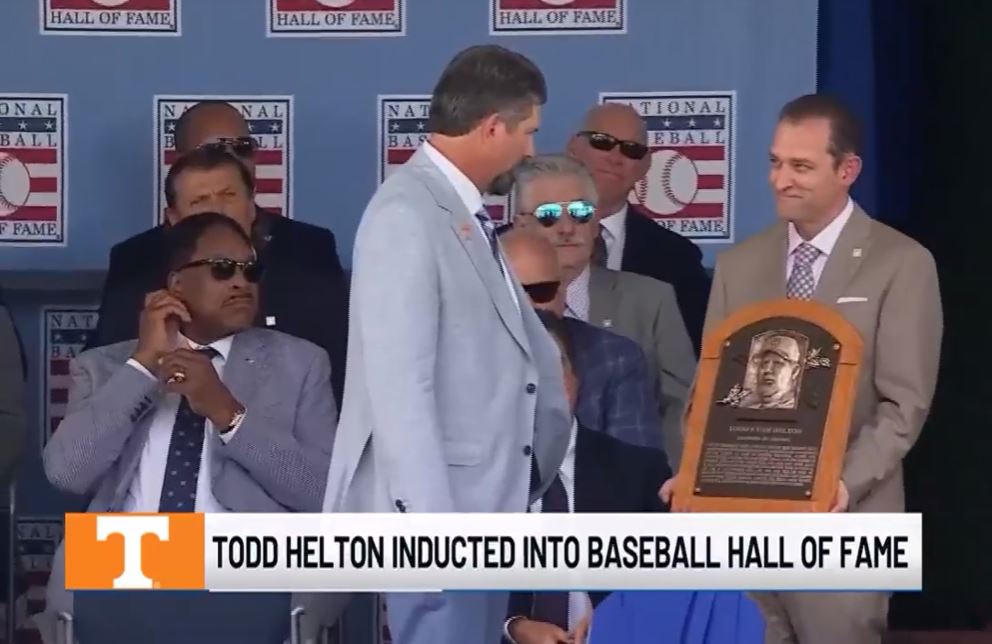 Todd Helton immortalized in Baseball Hall of Fame