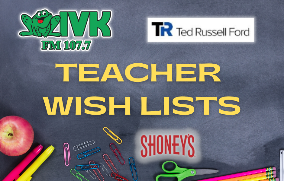 Teacher Wish Lists presented by Ted Russell Ford & Lincoln!