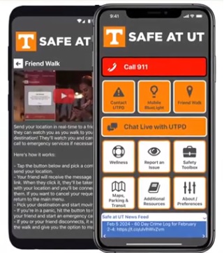 UT Launches Updated Safety App to Start School Year