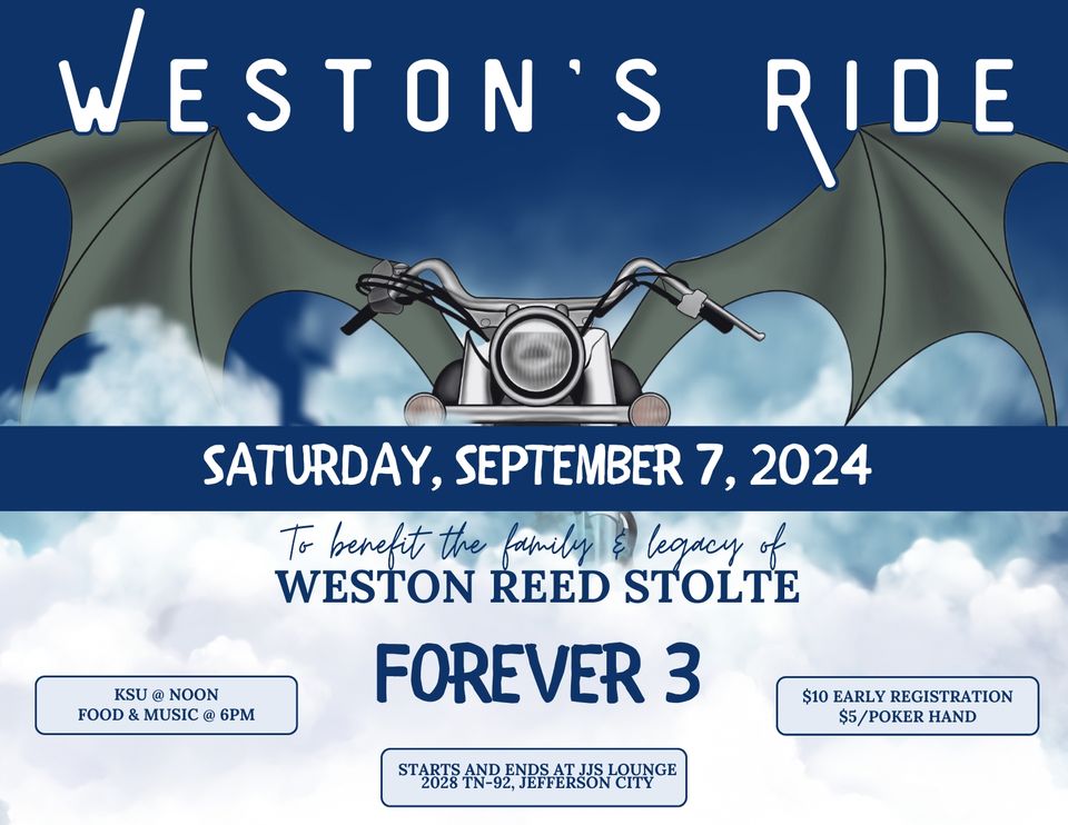 Weston’s Ride 9/7/24