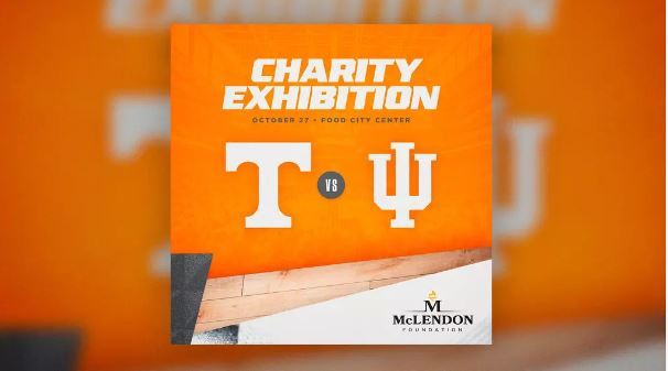 Vols to Host Indiana in Charity Exhibition