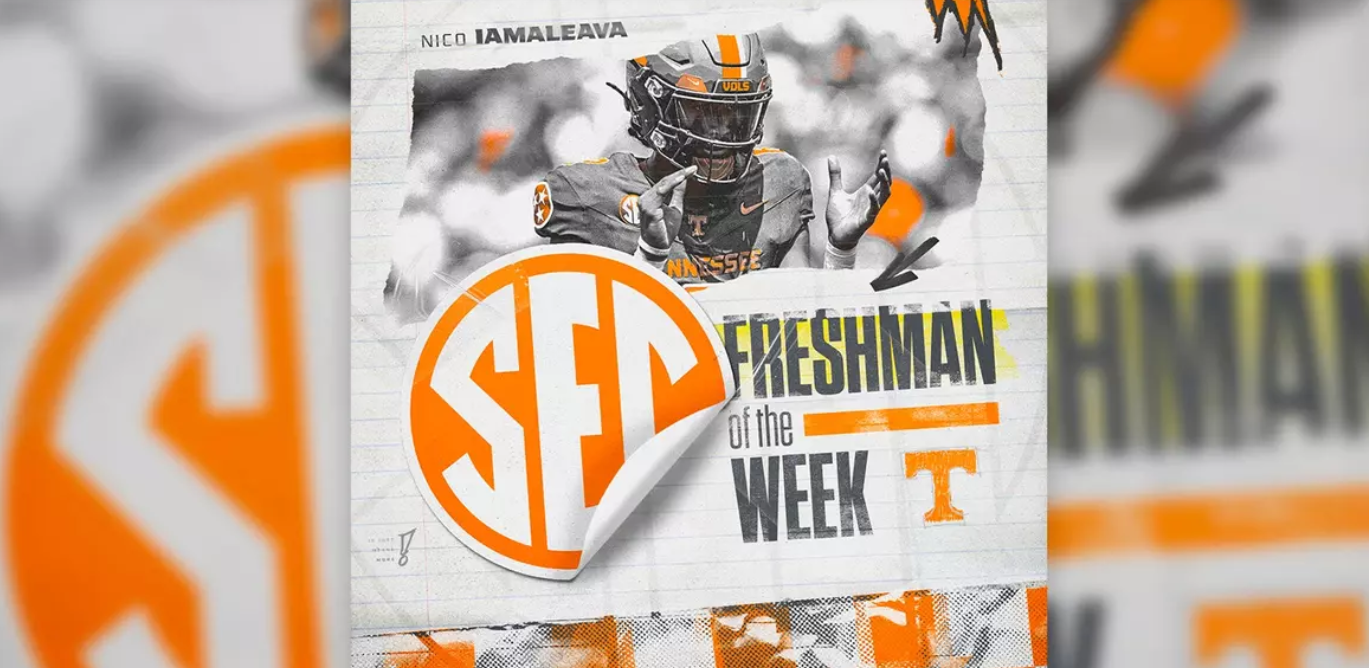 Iamaleava Tabbed SEC Freshman of the Week