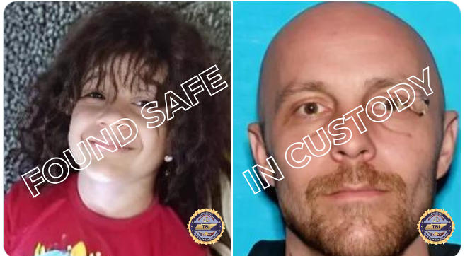 TBI Endangered Child Alert for Knoxville 5-Year-Old Ends with Dad in Custody