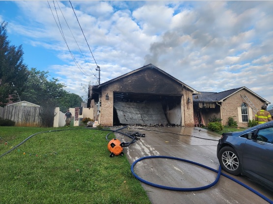 No Injuries after House Catches Fire in North Knox County, Rural Metro Fire Says