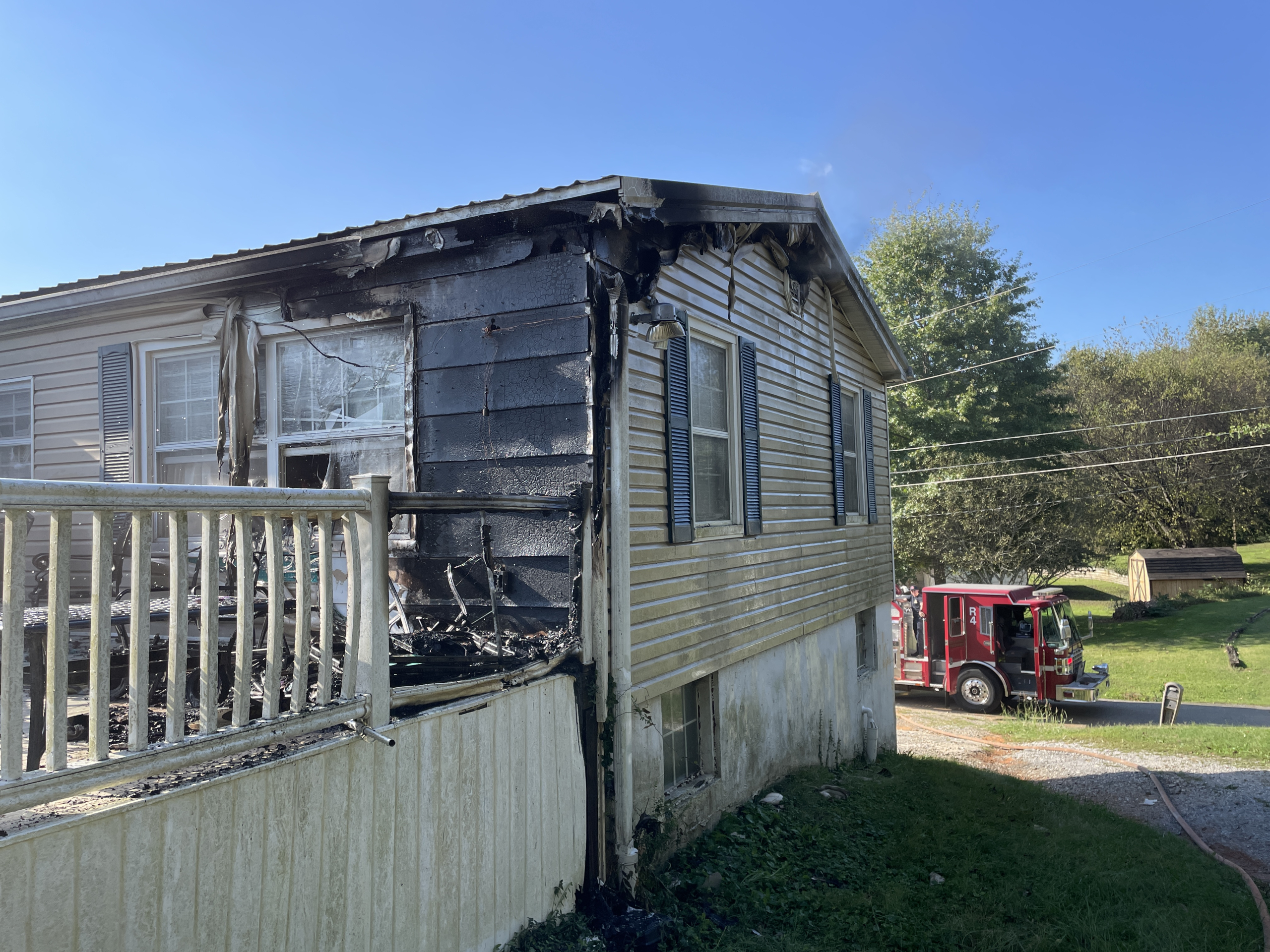 Knoxville Fire Department is Investigating a North Knoxville House Fire that Injures a Fire Fighter