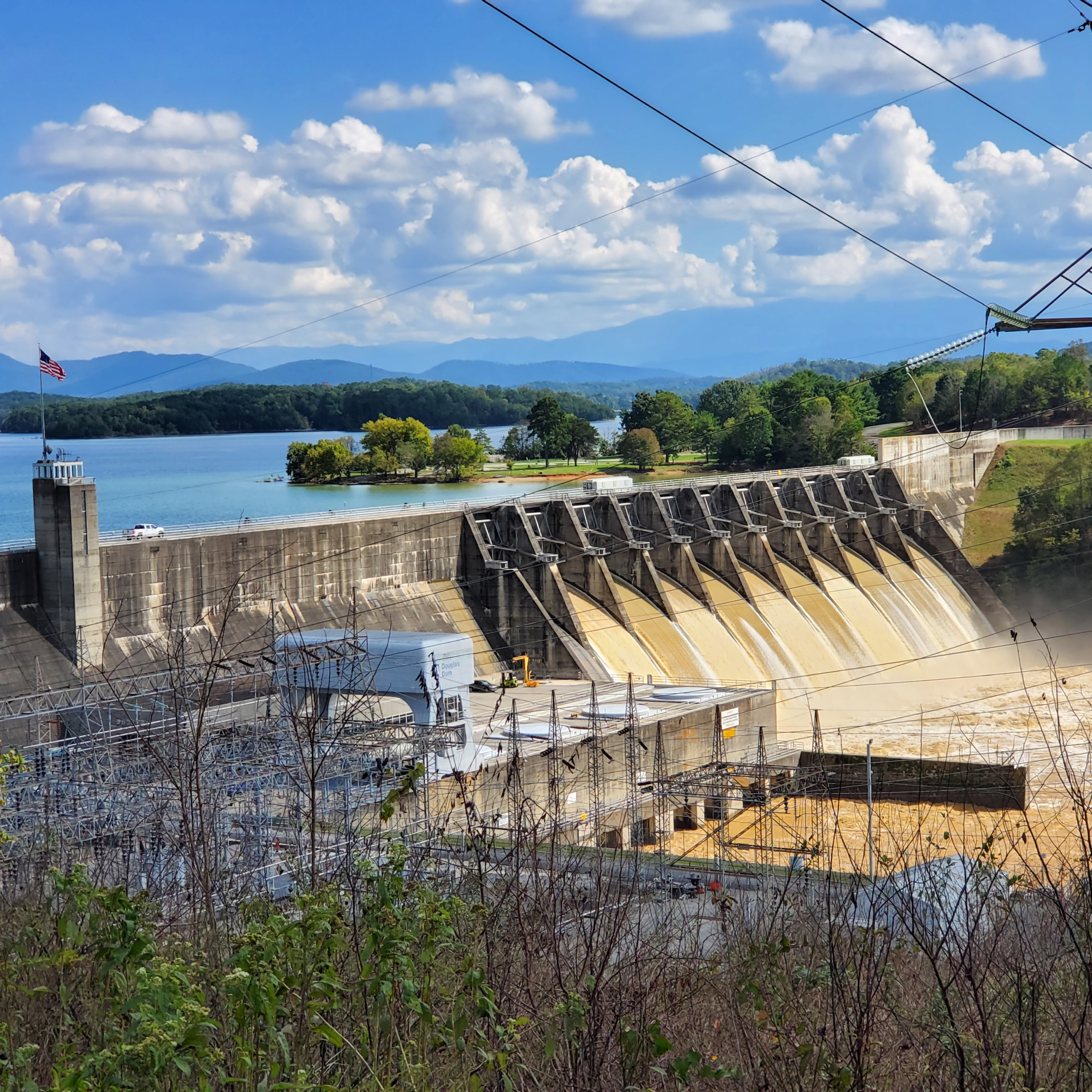 SECTION OF DOUGLAS RESERVOIR CLOSED FOR DEBRIS CONTAINMENT