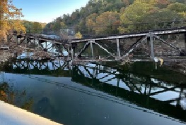 Railroad Trestle in Newport Collapses, Closing Roads