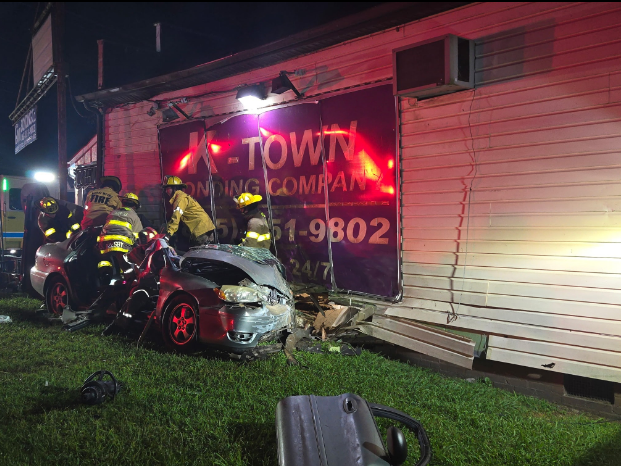 An Investigation is Underway After a Car Crashes Into North Knoxville Business