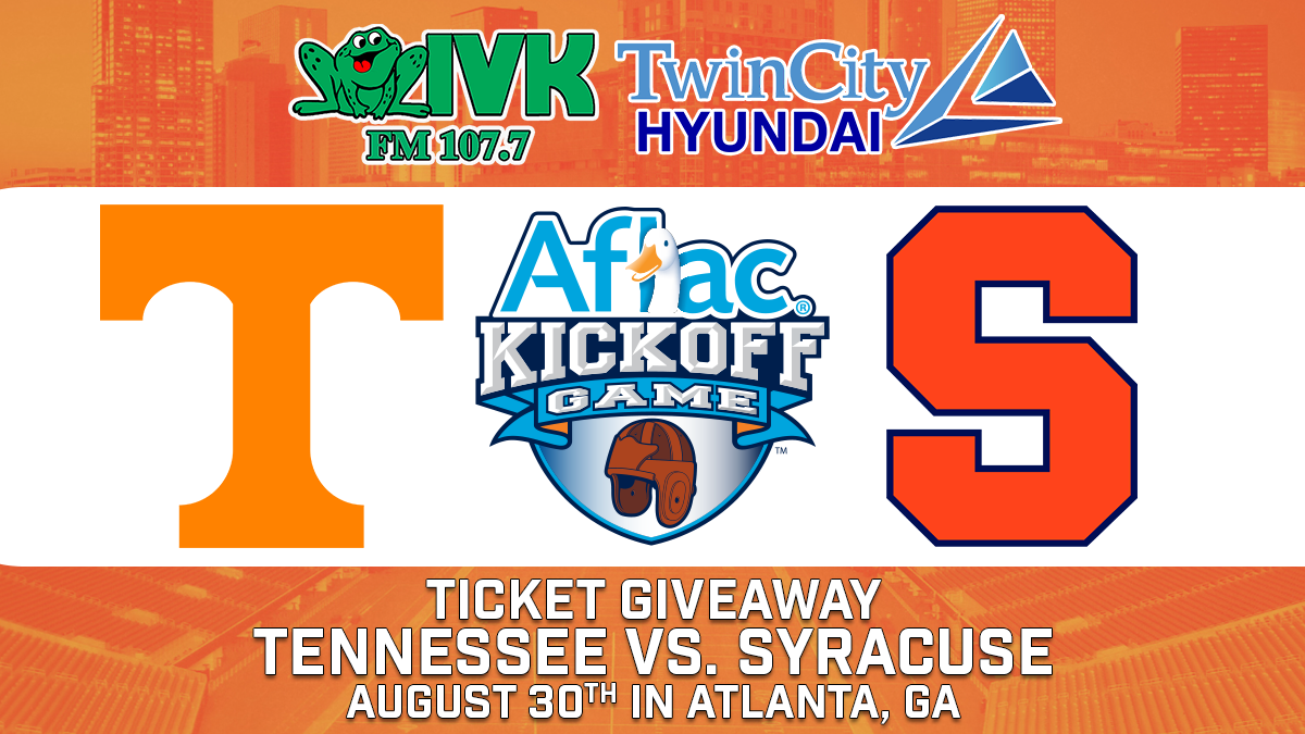Tennessee Football Ticket Giveaway!