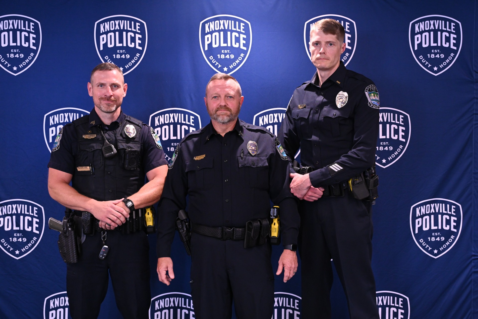 Three KPD Officers Promoted to New Supervisory Positions