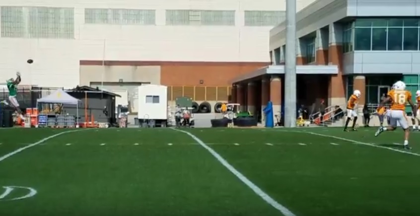 Video: Vols cornerbacks at spring practice 4