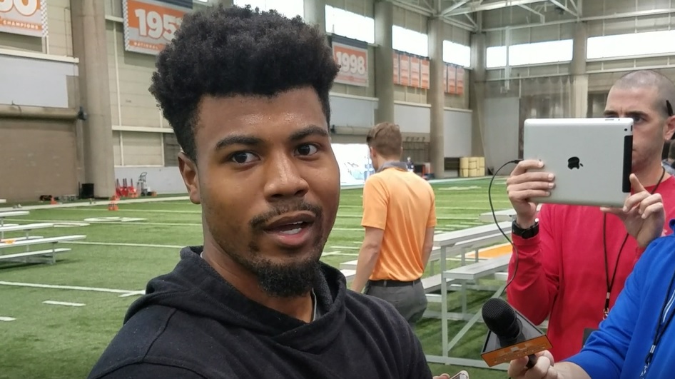 Video: Cam Sutton interview at Pro Day