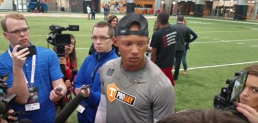 Video: Josh Dobbs interview at Pro Day