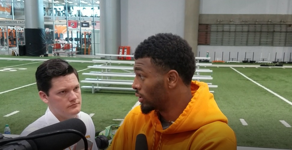 Josh Malone talks at Pro Day about his prep for NFL Draft