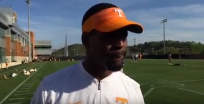 Video: Interview with Vols WR coach Kevin Beard