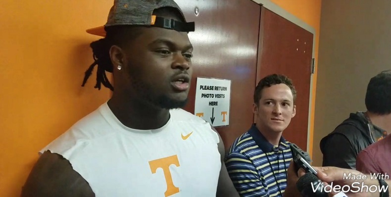 Video: Quay Picou – Vols DT after Spring game