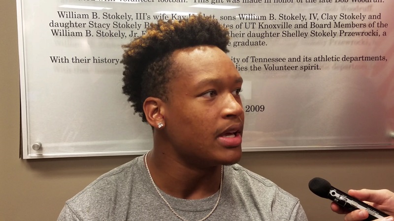 Video: Austin Smith – Vols LB after Spring game
