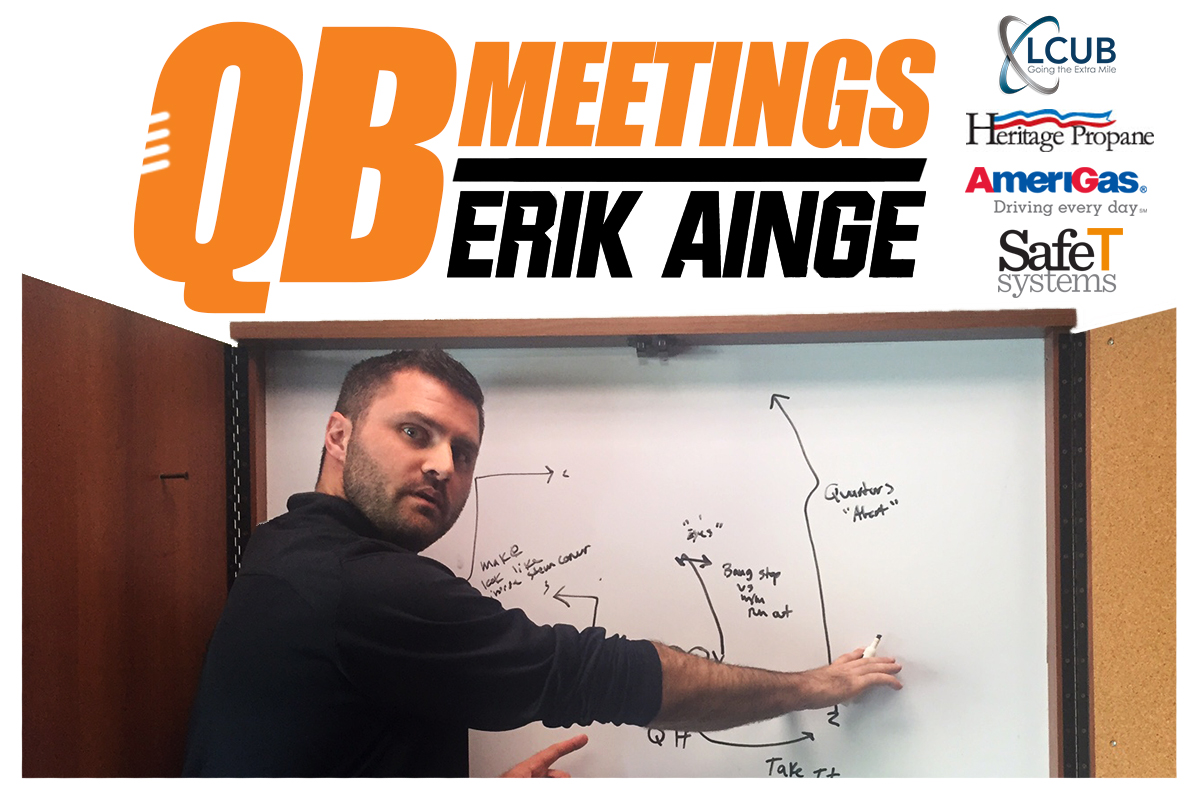 Video: Erik Ainge breaks down how to beat quarters coverage in QB Meetings #5