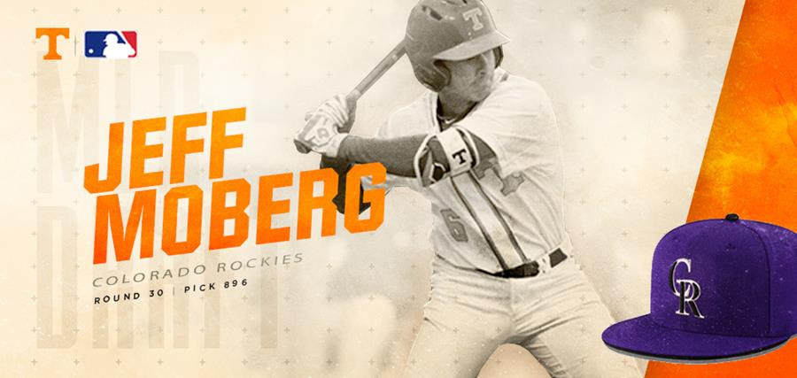 Jeff Moberg selected in 30th round of MLB Draft by the Rockies