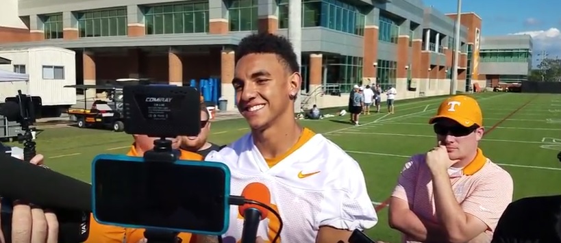 Video – Guarantano: “There’s nothing I want more than to be the starting quarterback at Tennessee”