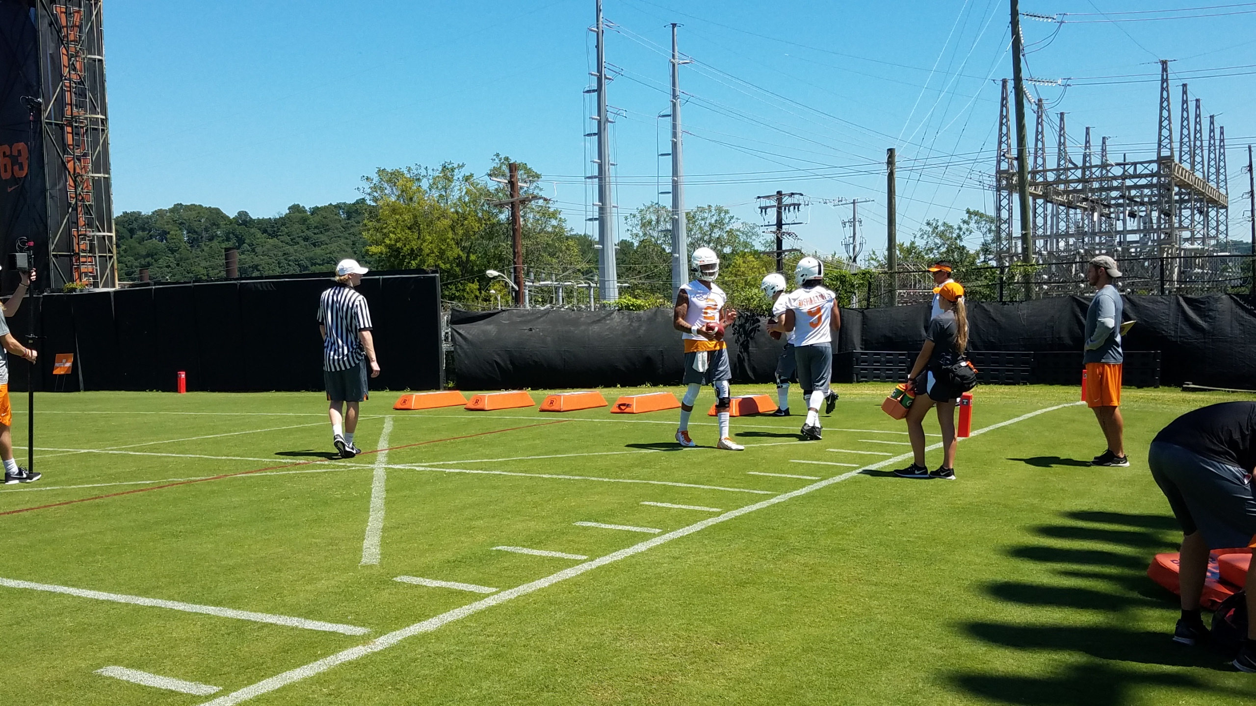 Video: Fall practice 2 – Tennessee quarterbacks