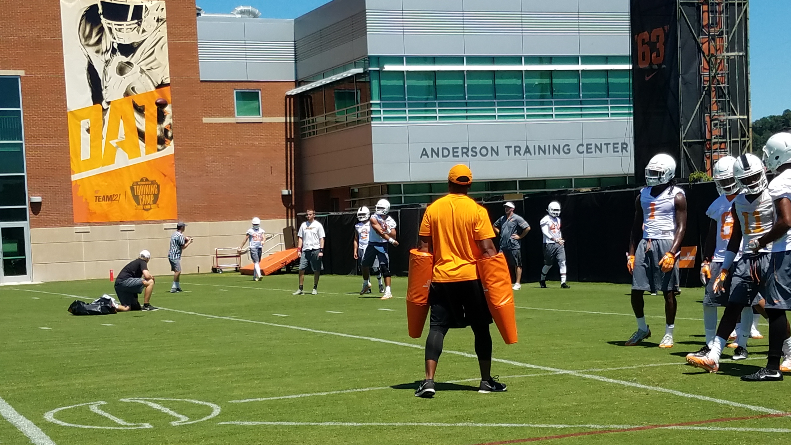 Video: Fall practice 2 – Tennessee passing game