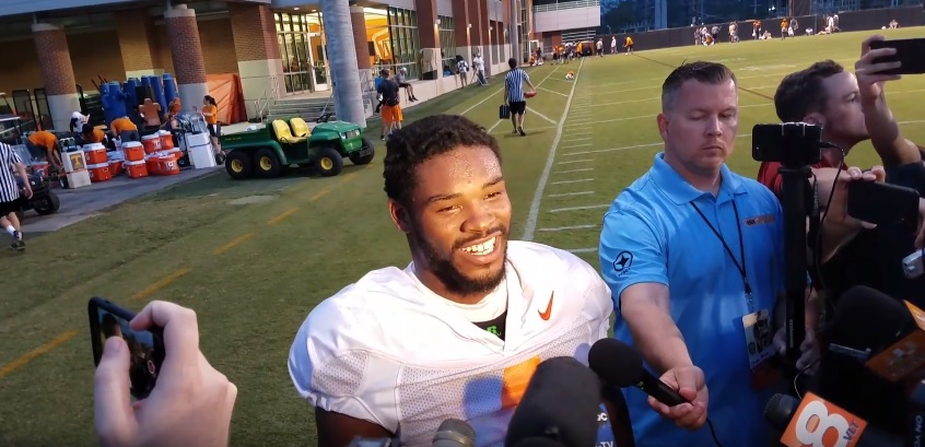 Video – John Kelly on what he told the new RBs: “We’re going to be physical and we’re going to be tough”