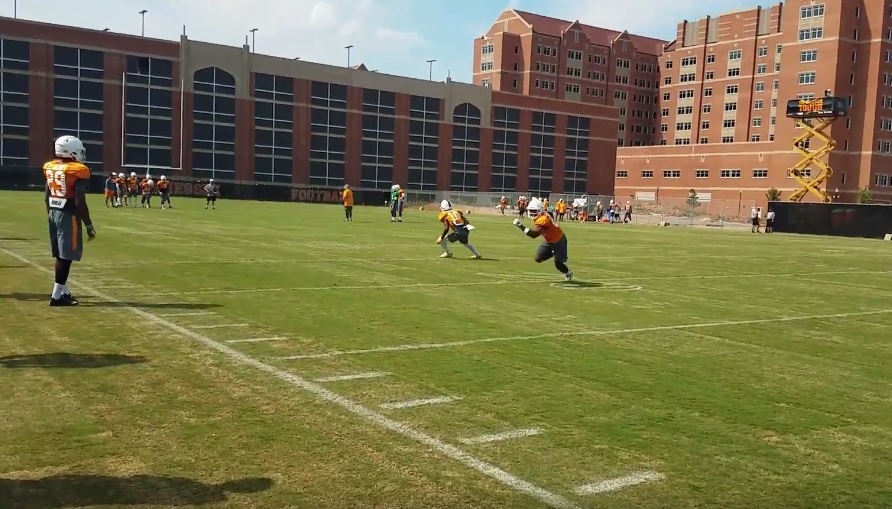 Video – Practice 7: Tennessee Defensive Backs