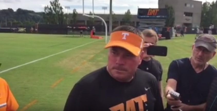 Video – Butch Jones “We have zero continuity on offense, we have to step it up there”