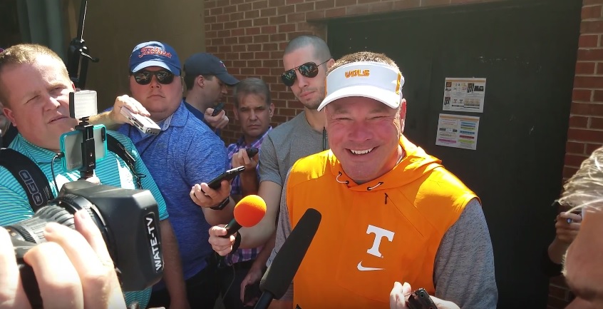 Video – Butch Jones on Josh Smith injury, mental mistakes and #SolarEclipse2017