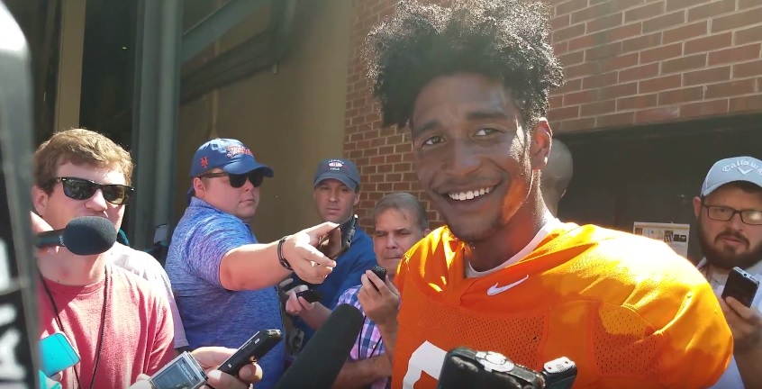 Video – Justin Martin on a more relaxed Butch Jones, impressive wideouts and fellow DBs