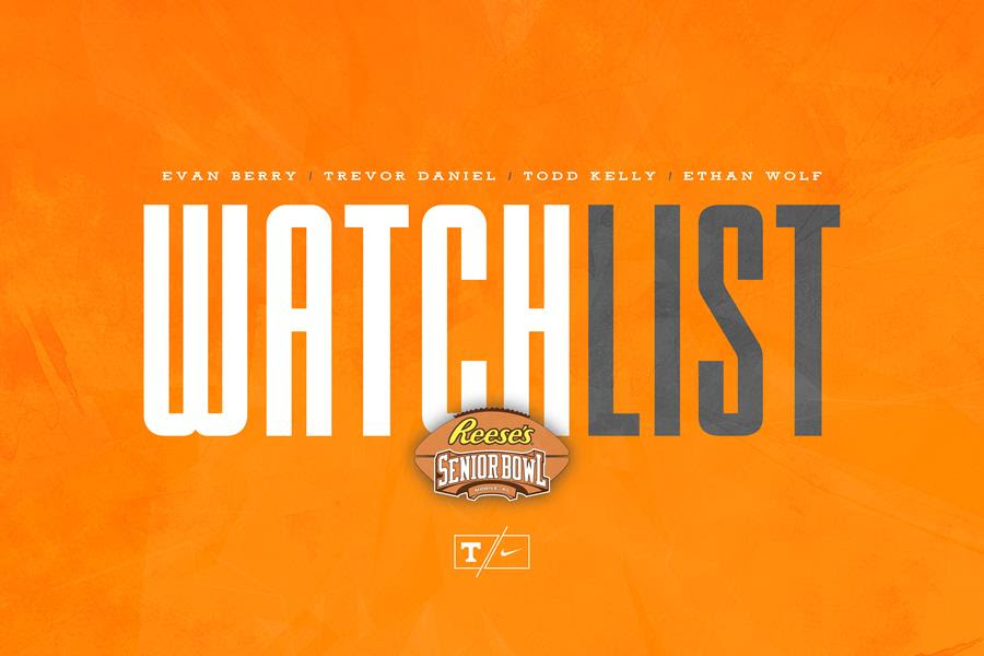 Four Vols Named to Senior Bowl Watch List