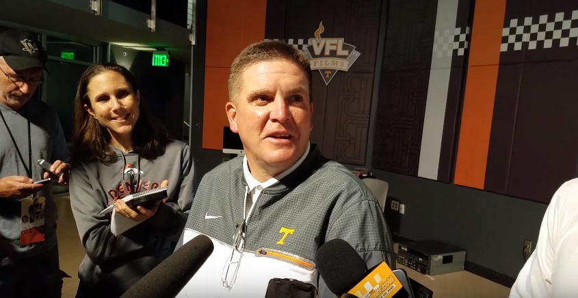 Video – Bob Shoop mum on Gaulden’s role vs. GT but says he’ll play a lot, talks front seven options